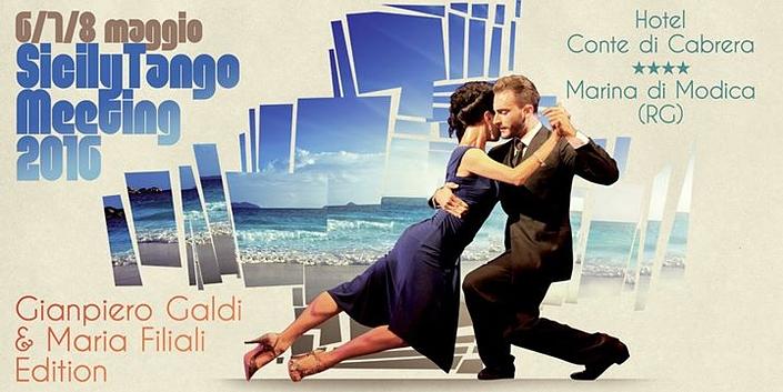 flyer image for Sicily Tango Meeting