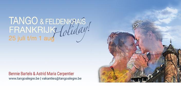 flyer image for Holiday in France with Tango and Feldenkrais