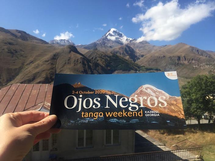 flyer image for Ojos Negros Tango Weekend - 3rd Edition