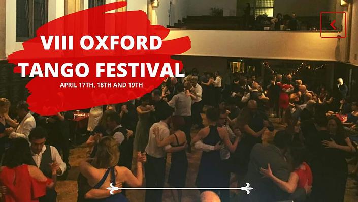 flyer image for VIII Oxford International Tango Festival