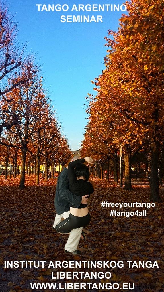 flyer image for Tango Argentino seminar