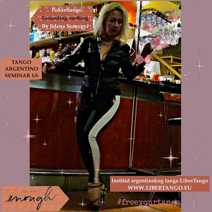 flyer image for Special Tango Argentino seminar - Earthing