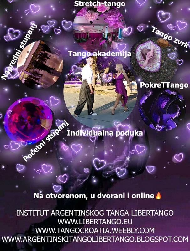 flyer image for Tecaj Tango Argentino za pocetnike u Zagrebu