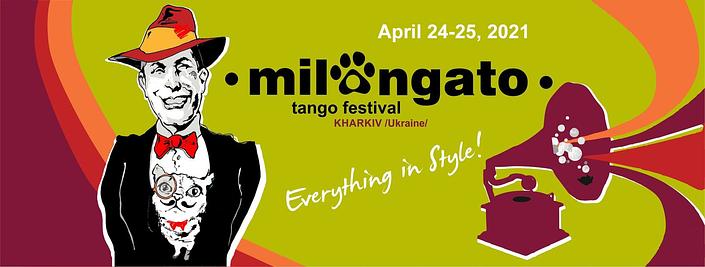 flyer image for MilonGato Tango Festival 2021 - April 24-25