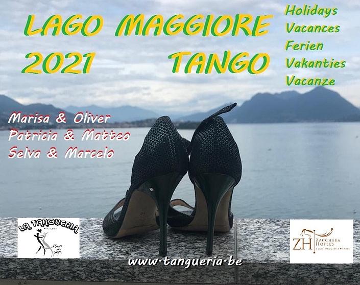 flyer image for TANGO HOLIDAYS LAGO MAGGIORE SUMMER 2021