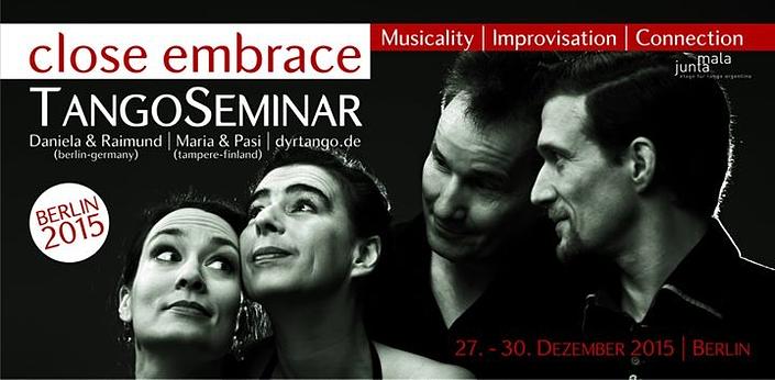 flyer image for close embrace TangoSeminar