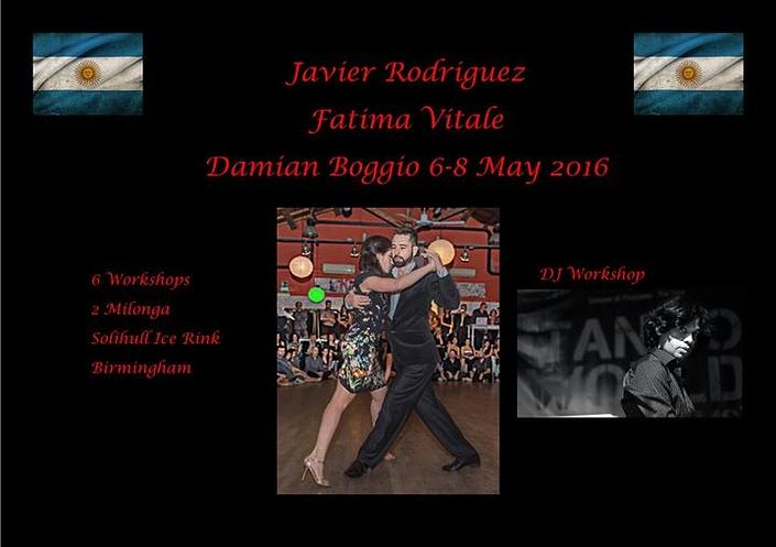 flyer image for Javier Rodriguez and Fatima Vitale