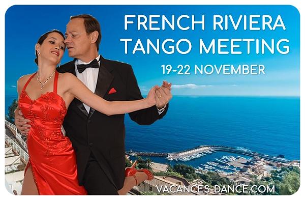 flyer image for FRENCH RIVIERA TANGO MEETING