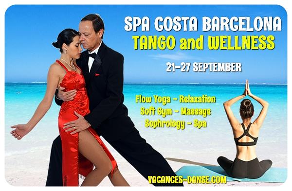 flyer image for SPA COSTA BARCELONA TANGO AND WELLNESS