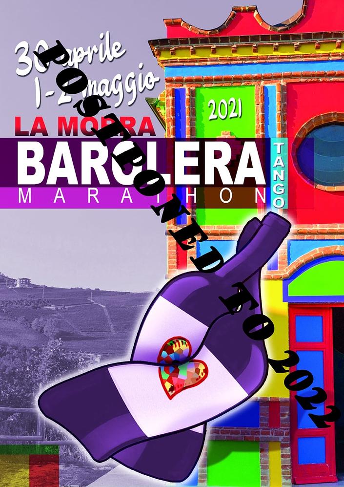 flyer image for BAROLERA Tango Marathon  - postponed to 2022