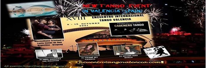 flyer image for 18th International Tango Encuentro