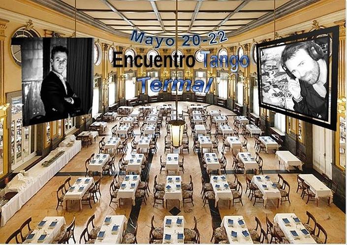 flyer image for Encuentro Tango Termal