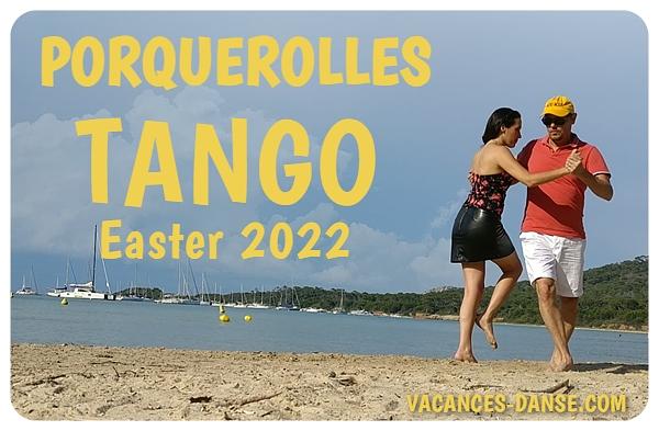 flyer image for PORQUEROLLES TANGO
