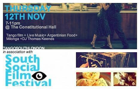 flyer image for TSL in association with South Social Film Festival