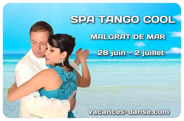 flyer image for SPA TANGO COOL
