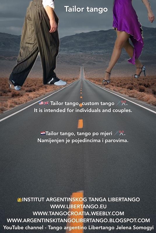 flyer image for Tailor tango seminar and dance in Zagreb