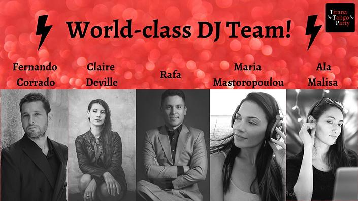 flyer image for Tirana Tango Party