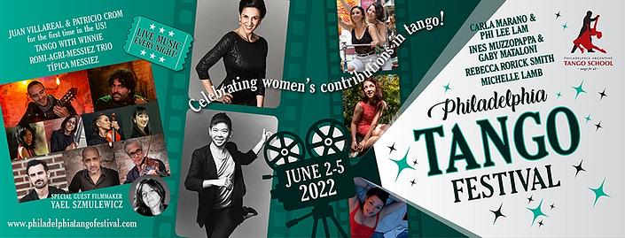 flyer image for 2022 Philadelphia Tango Festival