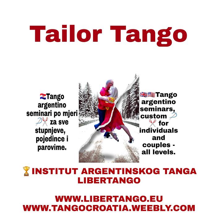 flyer image for Tango argentino seminari - Zagreb