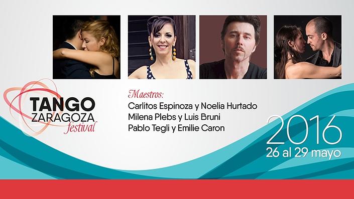 flyer image for Tango Zaragoza Festival