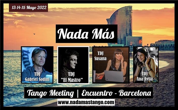 flyer image for Nada Mas