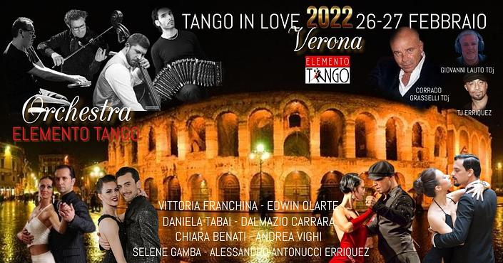 flyer image for Tango in Love 2022