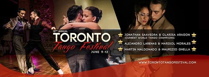 flyer image for Toronto Tango Festival