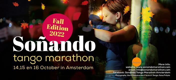 flyer image for Sonando Tango Marathon