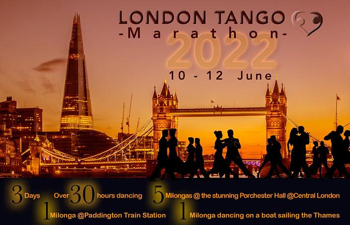 flyer image for London Tango Marathon