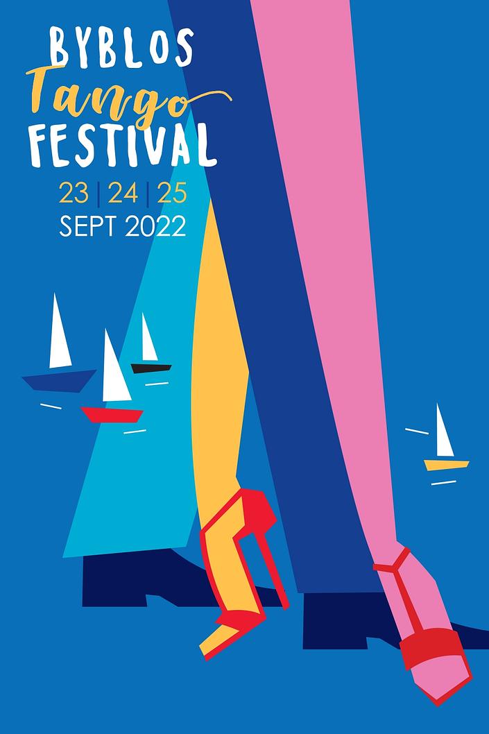flyer image for Byblos Tango Festival 2022