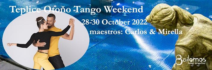 flyer image for Teplice Otono Tango Weekend