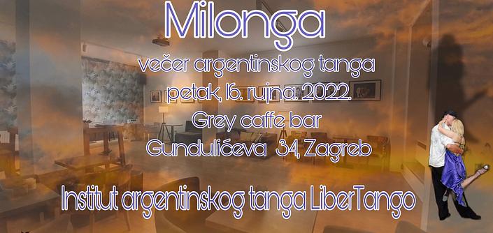 flyer image for Milonga in Zagreb