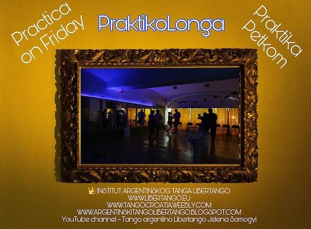 flyer image for Praktikolonga - tango argentino, Zagreb