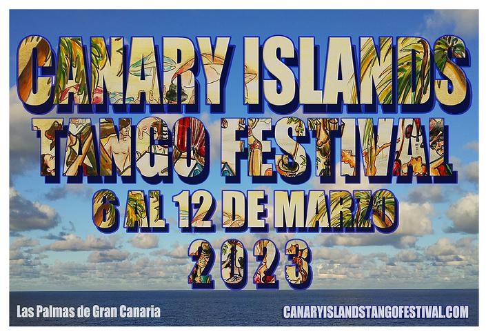 flyer image for CANARY ISLANDS TANGO FESTIVAL