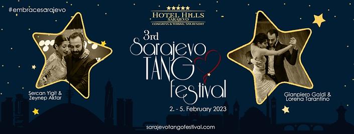 flyer image for Sarajevo Tango Festival 2023