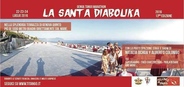 flyer image for La Santa Diabolika