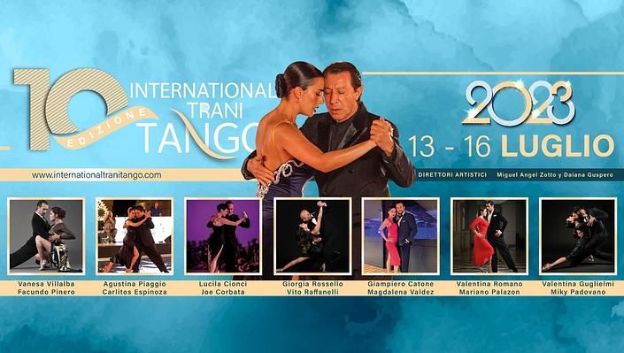 flyer image for Trani International Tango Festival  X edition