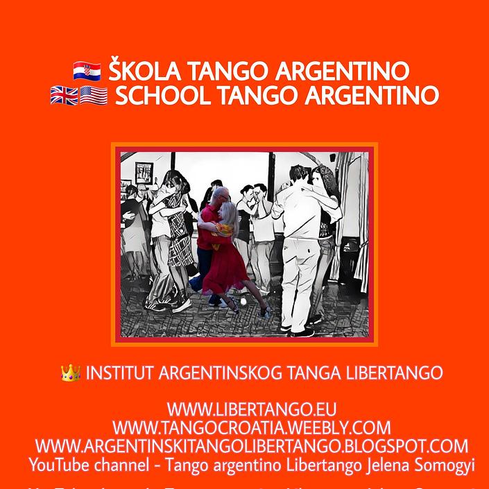 flyer image for TANGO ARGENTINO COURSE IN ZAGREB FOR BEGINNERS