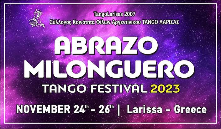 flyer image for ABRAZO MILONGUERO TANGO FESTIVAL