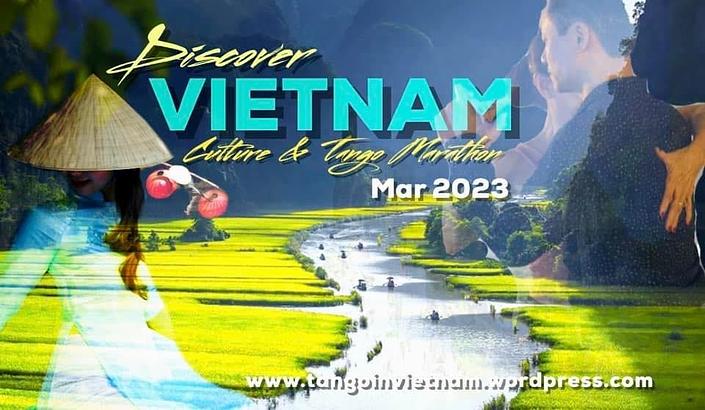 flyer image for Vietnam Culture and Tango tour Mar 2023
