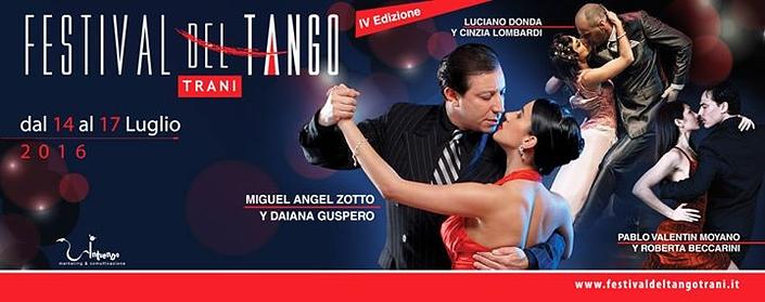flyer image for Festival del Tango Trani