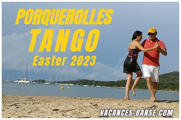 flyer image for PORQUEROLLES TANGO