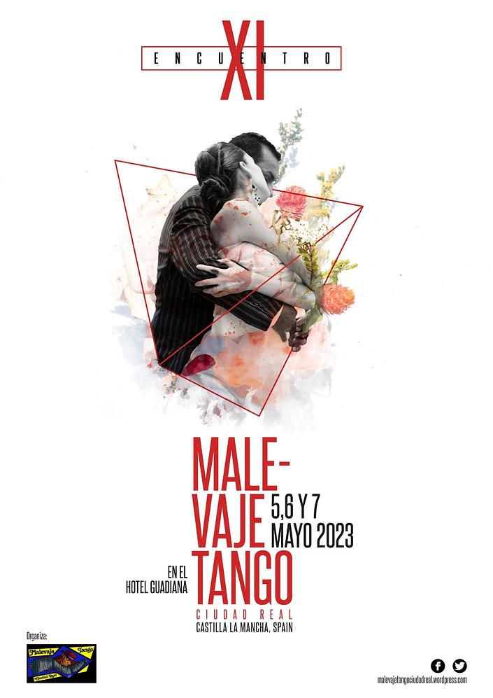 flyer image for 11 Encuentro Malevaje Tango Ciudad Real