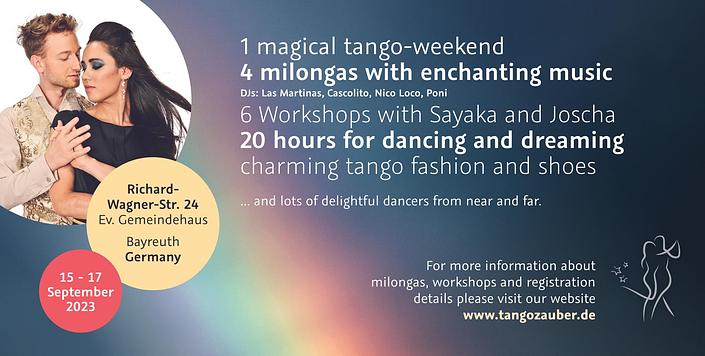 flyer image for TANGOZAUBER 2023 - Rainbow Edition