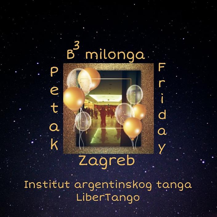flyer image for B3 milonga - Zagreb