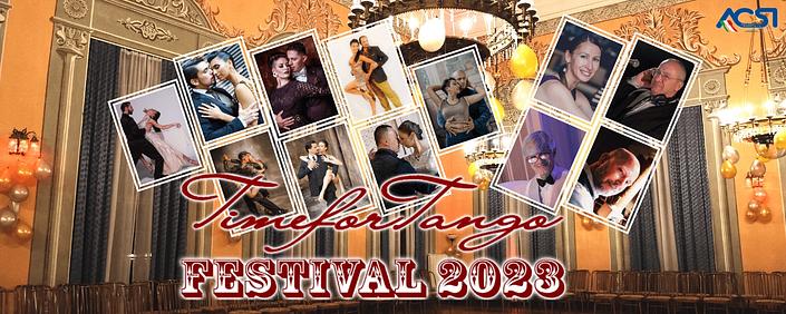 flyer image for TimeforTango Festival 2023 - 12th Edition