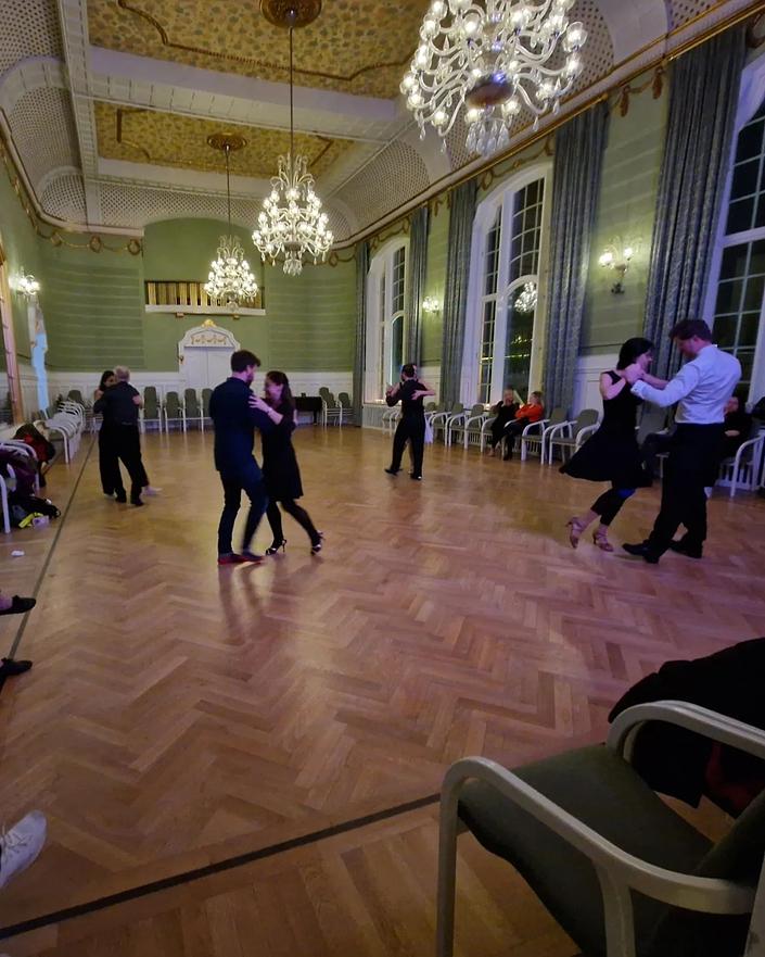 flyer image for Tango under the Northern Lights