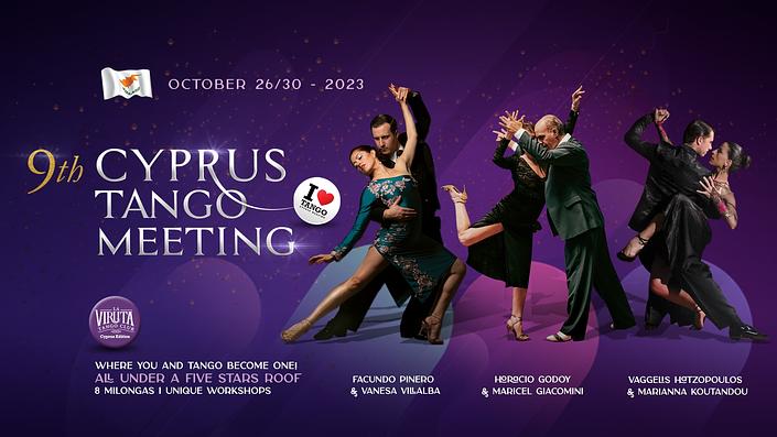 flyer image for 9th Cyprus Tango Meeting - 26th - 30th October 2023