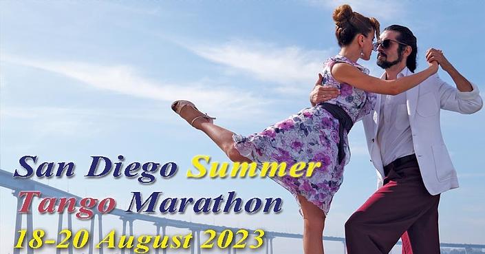 flyer image for San Diego Summer Tango Marathon