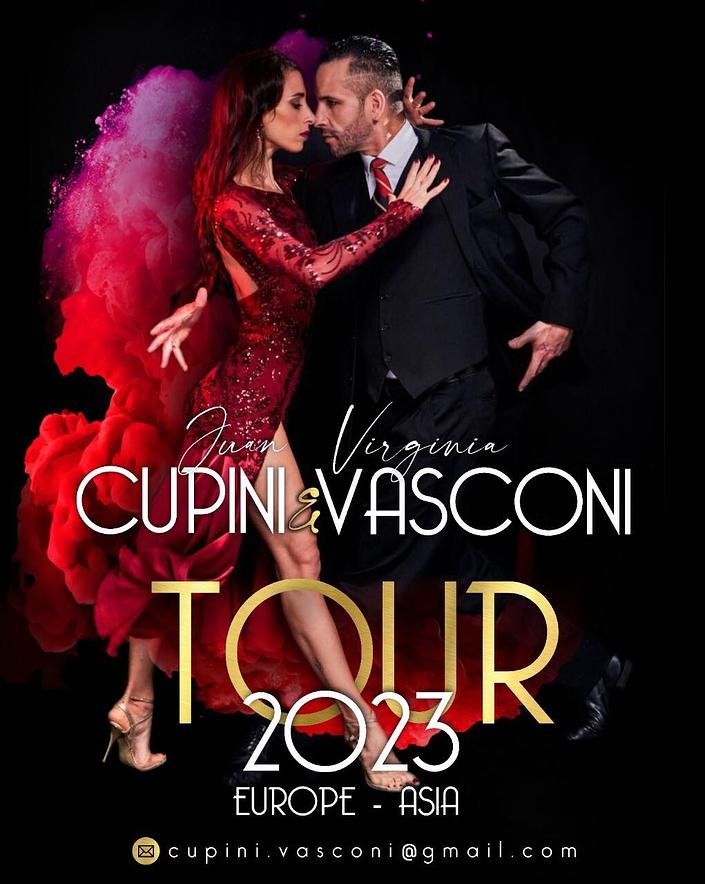 flyer image for Milonga La Maleva Special with Virginia Vasconi y Juan Cupin